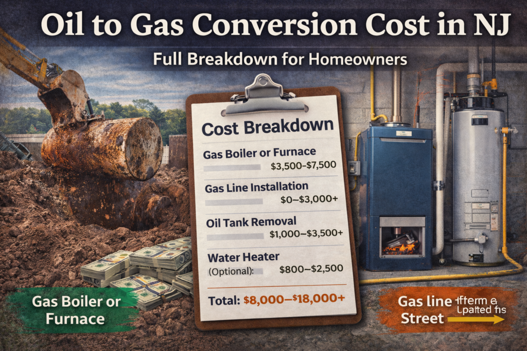 Oil to Gas Conversion Cost in NJ