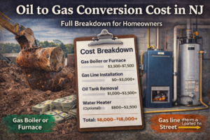 Oil to Gas Conversion Cost in NJ