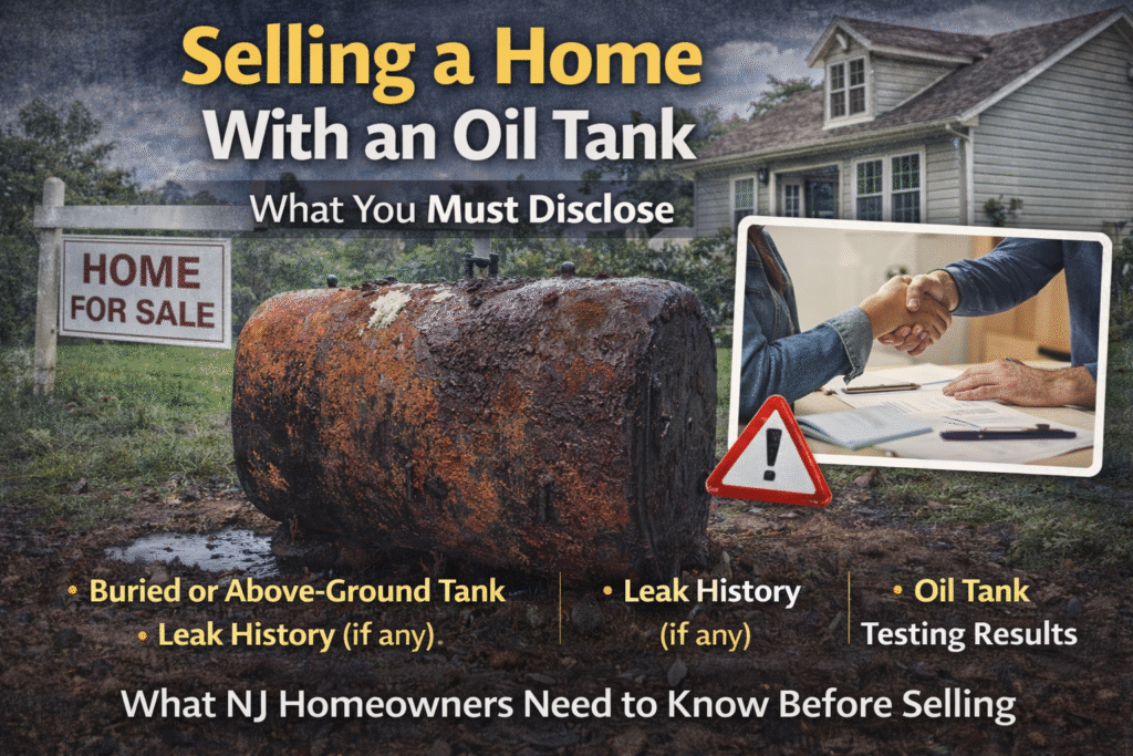 Selling a home with an oil tank in NJ